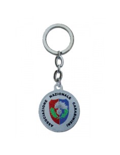 Portachiavi ANC in Pelle e Metallo