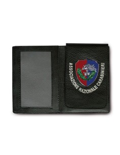 Portaplacca in Pelle