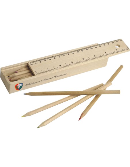 COLORI IN SCATOLA DI LEGNO ANC